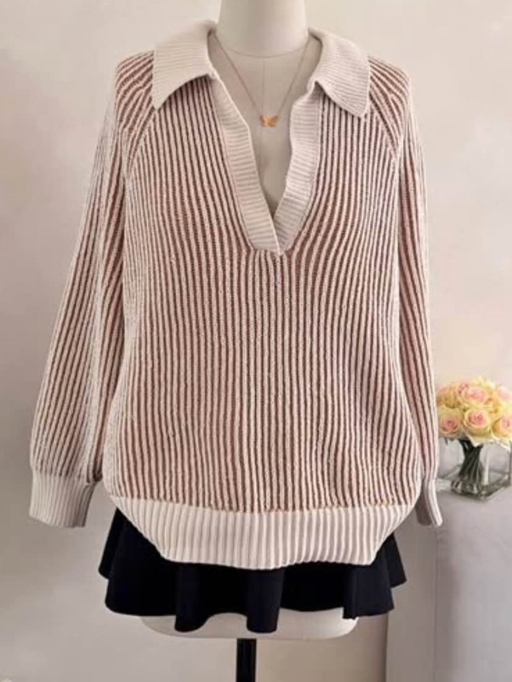 Aerie Sugar Rush Chenille oversized sweater